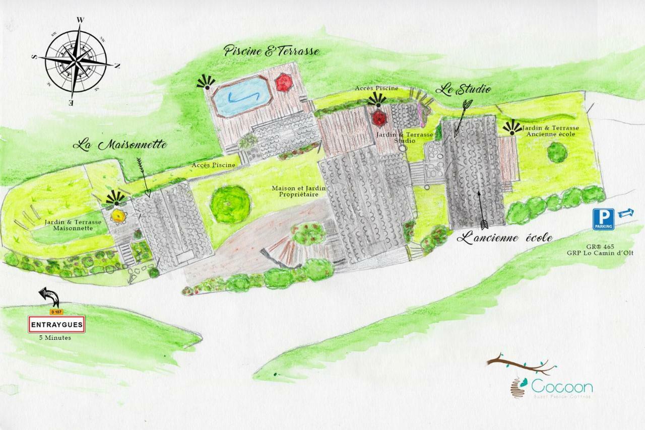 Le Studio Entraygues-sur-Truyere Luaran gambar